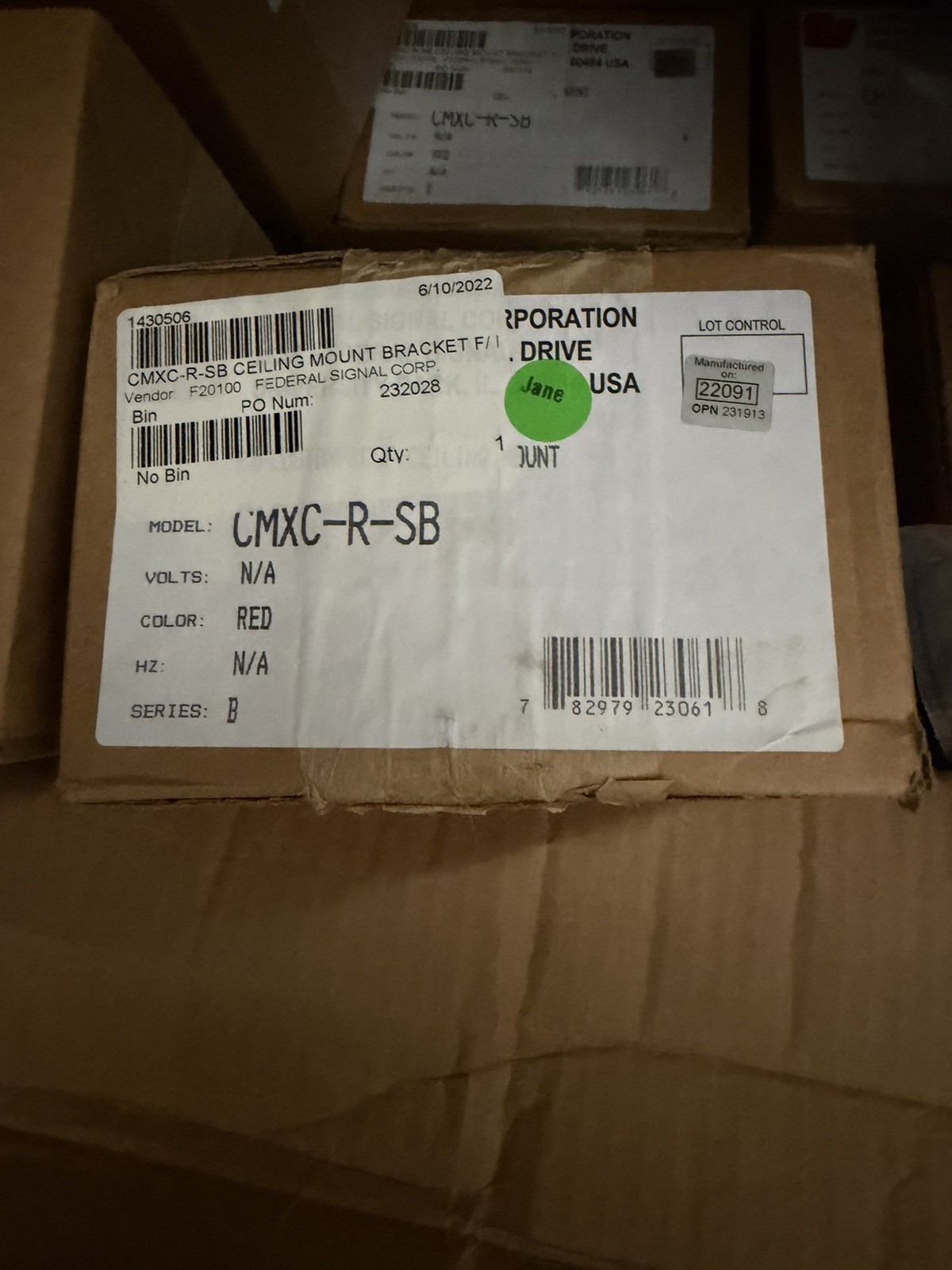 POTTER CMXC-R-SB
