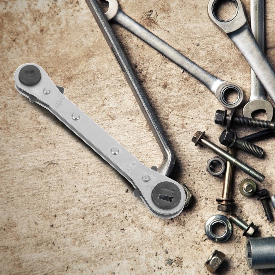 Chiave Valvola Universale - Utensile Per Rubinetti Quadrati E A Croce, Portatile In Metallo