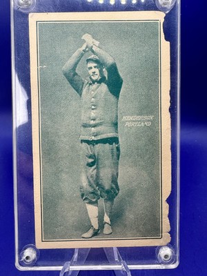 1911 Zeenuts Henderson Pacific Coast Biscuit Co. Portland Beavers
