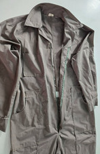 Vintage Gray Utility Workwear Coveralls - Unisex Long Sleeve