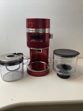 KitchenAid Artisan Burr Grinder Candy Apple (Coffee Grinder) Red