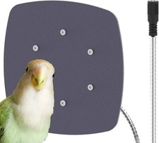 Bird Heater, Thermostatical Bird Warmer for Parakeets, IP67 Waterproof Bird Acce