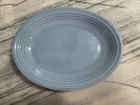 FiestaWare Periwinkle Blue Oval Serving Platter - Large 11 1/2 inches