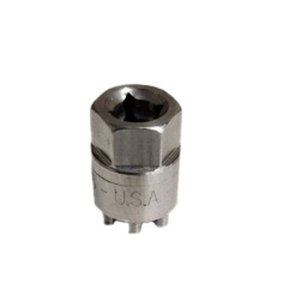 NotcHead Pin Drive Socket for 5/16'' or 8MM Thread Fasteners