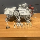 LEGO Star Wars AT-TE Walker 7675 Complete Set w/ Clone Trooper Minifigure