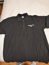 System Of A Down Crew Black XL Collared Butto...
