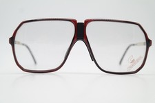 Vintage Glasses Carrera 5317 30 Brown Black Gold Silver Square Eyeglass Frame