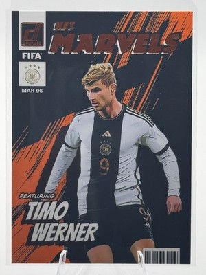 2022-23 Panini Donruss - Net Marvels Timo Werner #15 Orange