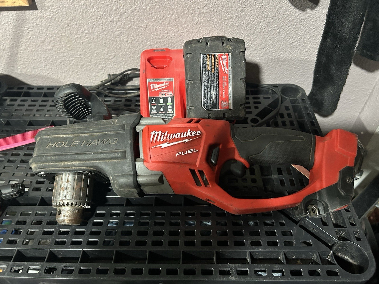 Milwaukee 2707-20 M18 Fuel 1/2" Hole Hawg Cordless Right Angle Drill