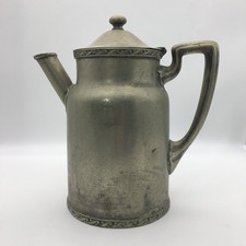 The Breakers Hotel Long Beach California 72 oz 1929 Ornate Silver Coffee Pot!
