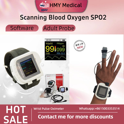 CMS50I Wristwatch Pulse Oximeter - SPO2 & Heart Rate Monitor