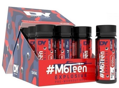 Dorian Yates #M6Teen Explosive Pre-Workout Shot, Blueberry - 12 x (31,93 EUR/L)