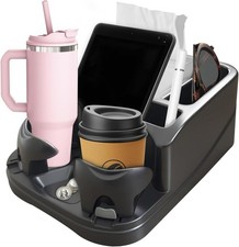 Easeride Car Center Console With Adjustable Cup Holders New In Box 531