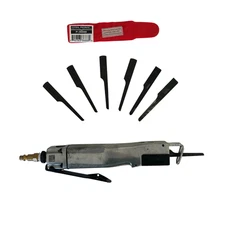 High Speed Air Reciprocating Saw Pneumatic, Vintage, Handheld, with 6 Pack Blade