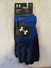 Xxl Black Royal White Sport Activity Gloves NWT 