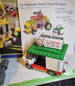LEGO Teenage Mutant Ninja Turtles: The Shellraiser Street Chase (79104) Complete