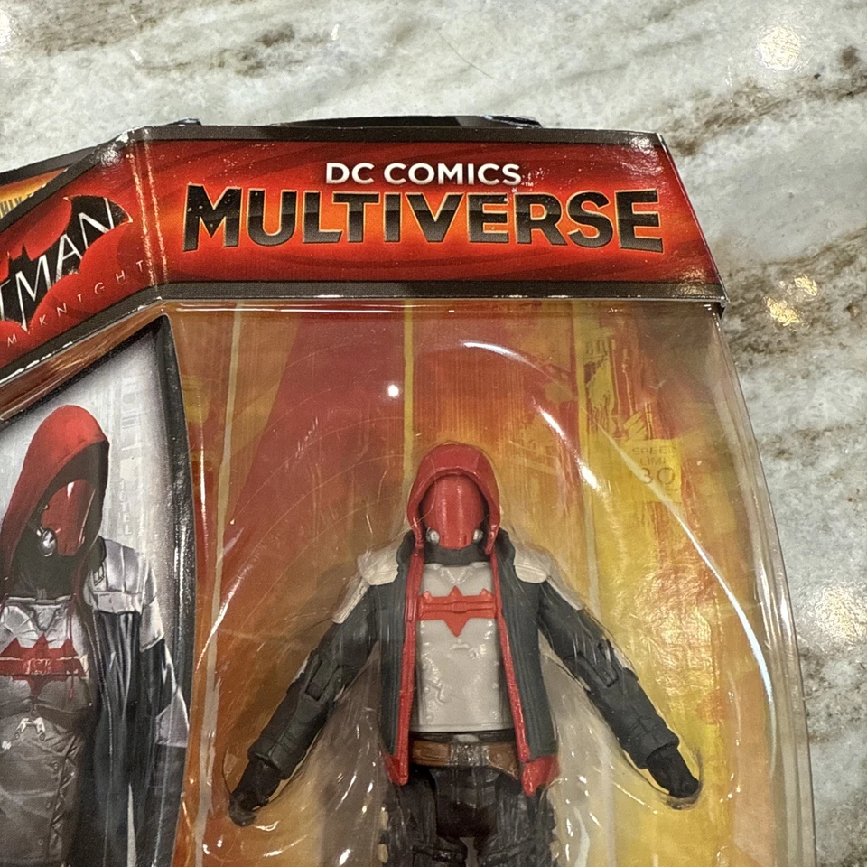 DC Comics Multiverse 3,75"" CAPUCHA ROJA Batman Arkham Knight Mattel 2014 TOTALMENTE NUEVO Foto 2 de 3