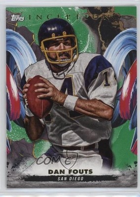 2024 Topps Inception Green Dan Fouts #139 HOF 3hd