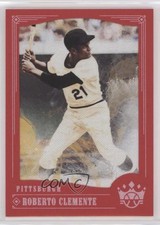 2018 Panini Diamond Kings Red Frame Roberto Clemente (Batting Stance) HOF 08jk