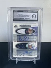 2004 Upper Deck Fabrics Dual Tom Brady Autograph Drew Bledsoe Auto /50