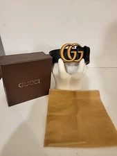 Authentic Gucci GG Marmont Belt Size 80/32 114984 AA61N 525040 Italy