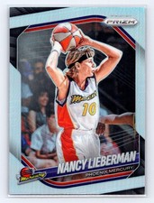 2025 Panini Prizm WNBA #34 Nancy Lieberman Silver Prizms