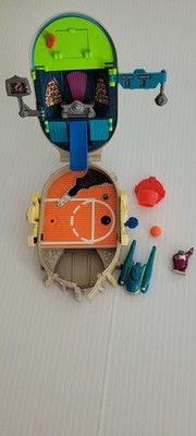 VINTAGE Space Jam House of Slam Space Dome Playset Toy 1996 incl moron airship