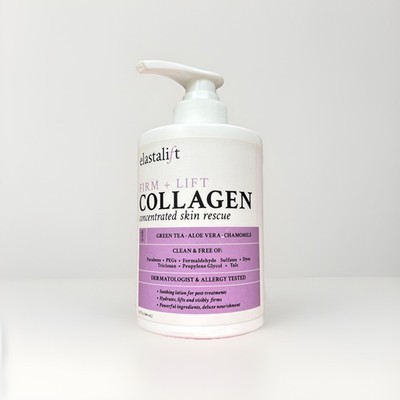 Fragrance Free Collagen Cream 15 Oz Moisturizer for Youthful Skin Firmness
