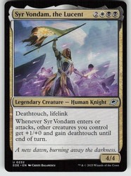 Syr Vondam, the Lucent 232 Edge of Eternities MTG