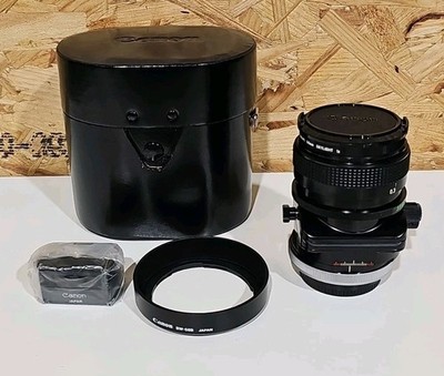 Canon TS 35mm f2.8 SSC Tilt Shift Objektiv mit Stativ Spacer, Haube & Tasche