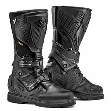 Image of SIDI ADVENTURE 2 GORE GTX GORETEX WATERPROOF MOTORCYCLE ADV TOURING BOOTS BLACK