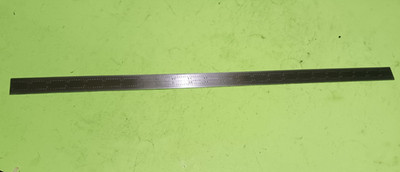 L.S. Starrett 24  Ruler Blade For Combination Square 4RGrad Hardened Rule