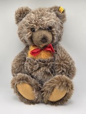 Vintage 1980s Steiff 0305/40 16 Zotty Teddy Bear Jointed Mohair w/ Squeaker