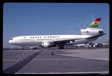 Ghana Airways McDonnell Douglas DC-10-30 9G-PHN Oct 99 Kodachrome Slide/Dia D2