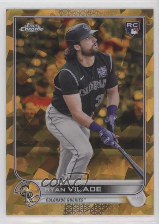 2022 Topps Chrome Sapphire Edition Gold 32/50 Ryan Vilade #586 Rookie RC 10k8