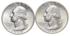 Choice Unc 1959 P D Washington Quarter Gem BU Collection Lot Set