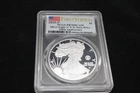 2025-S Proof $1 American Silver Eagle Navy Privy PCGS PR70DCAM FS Flag Label