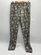 Adidas Tiro 19 Track Pants Women  s Size M Gray Digital Camo Ankle Zip STraining