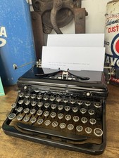 1936 Royal Touch Control Typewriter With Case And Key thumbnail