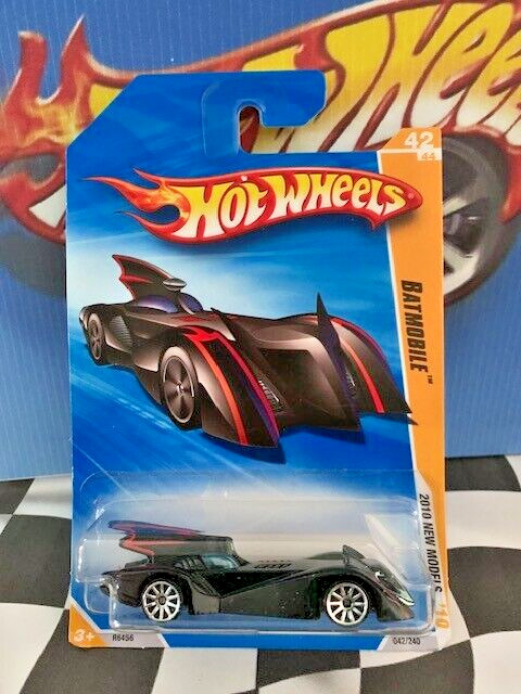 Hot Wheels 2010 HW New Models 042 Batmobile The Brave and the Bold Black 10sp