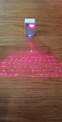 Wireless Laser Projection Virtual Keyboard for Smartphone/DesktopPC/Tablet /VGC