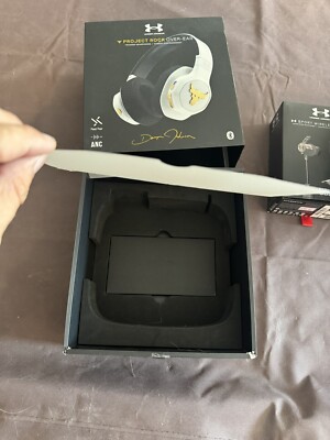JBL UNDER ARMOUR PROJECT ROCK ANC OVER-EAR  - Replacement Case And Box -WHITE