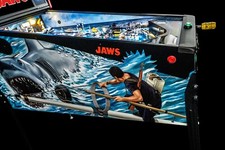 Rieles laterales armadura máquina pinball oficial Jaws