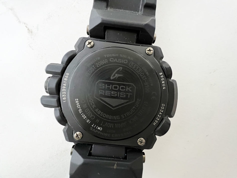 CASIO G-STEEL GST-B100X-1AJF watch men TO183686 | eBay