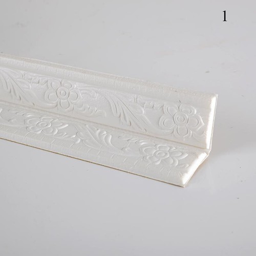 Self-Adhesive Ceiling Corner Line Border Skirting Waist Line Wall Trim Stickers - Picture 15 of 45