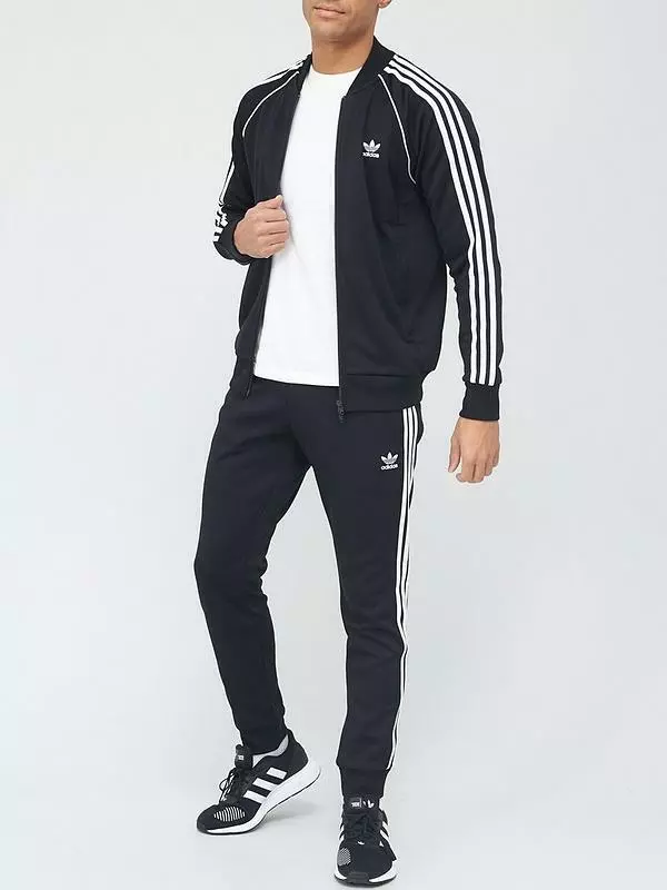 New 2 Men\'s SST | eBay SZ Black Originals S,M,L,XL Set Tracksuit Superstar Pcs Adidas