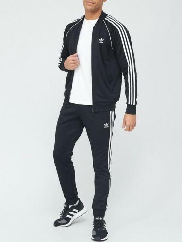 New Adidas Men's Superstar Tracksuit Black Pcs Set SZ | eBay