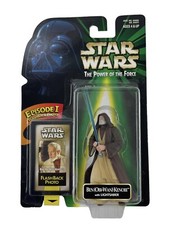BEN OBI-WAN KENOBI Star Wars POTF Action Figure 1998 Flashback Photo CASE NIP