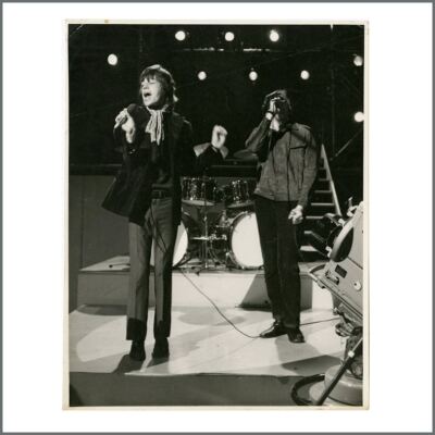 The Rolling Stones Mick Jagger 1960s Press Photograph (UK)