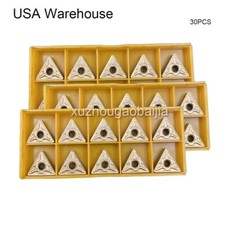 US TNMG160408 TNMG332 MA TIN coating Carbide Inserts Lathe turning - 30pcs